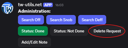 Delete-Request-Button